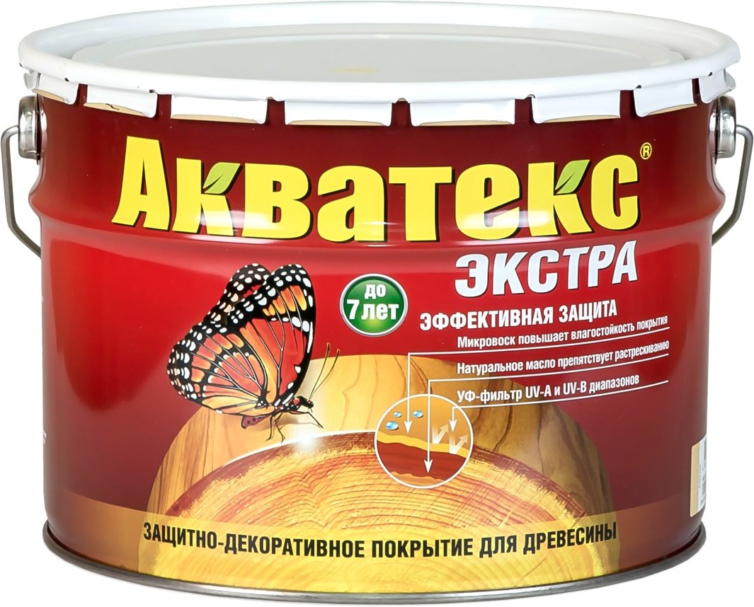 

Пропитка Акватекс Экстра (груша, 9 л)