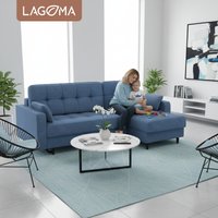 Угловой диван Lagoma Рен (Bravo Blue)