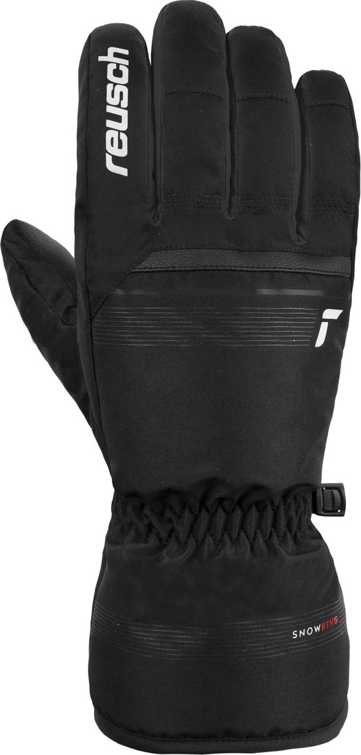 

Горнолыжные перчатки Reusch Snow King 6201198-7701 (р-р 8, Black/White)