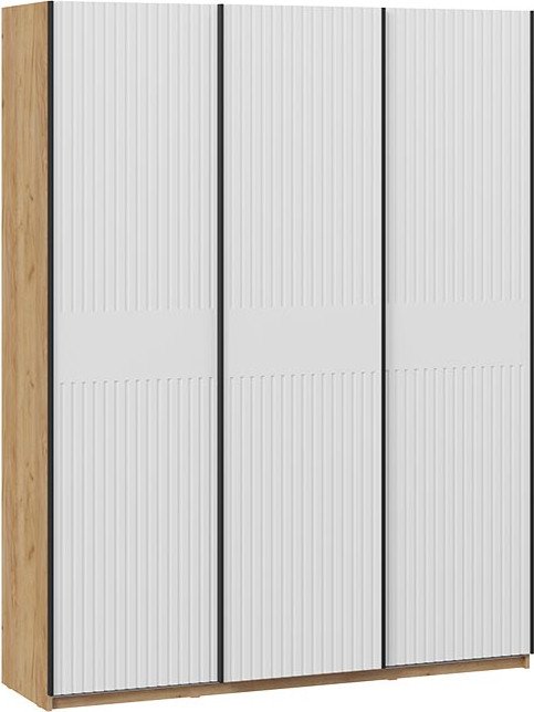 

Шкаф-купе Трия Оскар Хилтон Т2 1800 271089 (ручка черная/дуб крафт золотой/белый матовый)