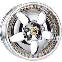 Литые диски Dotz LasVegas 18x9" 5x120мм DIA 74.1мм ET 18мм Chrome