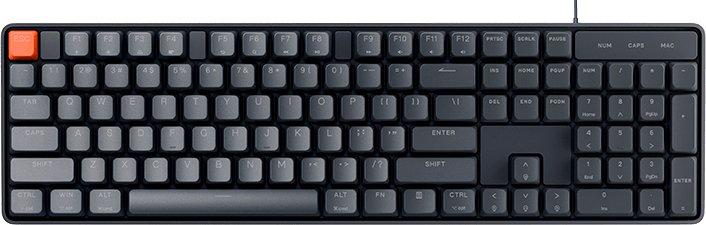 

Клавиатура Xiaomi Wired Mechanical Keyboard JXJP01MW (Blue Switch, нет кириллицы)