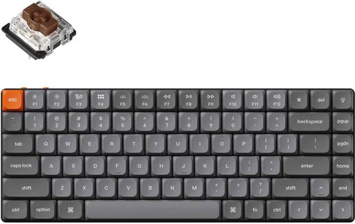 

Клавиатура Keychron K3 Max RGB K3M-H3-RU (Gateron Low Profile Brown 2.0)