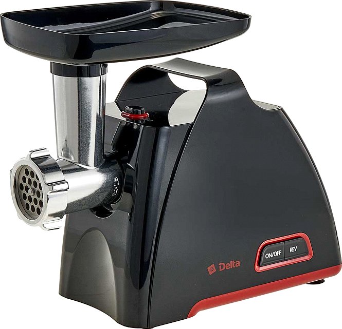 

Мясорубка Delta DL-6104M (черный/красный)