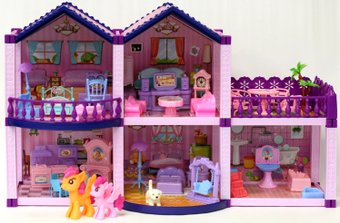 Кукольный домик Sharktoys Вилла волшебных пони 11500025