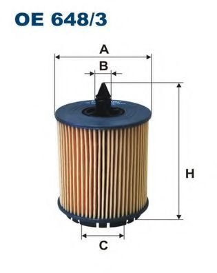 

Масляный фильтр Filtron OE6483