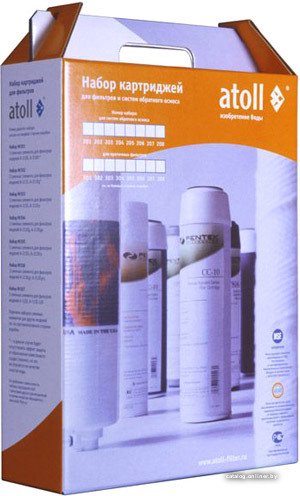 

Комплект картриджей Atoll 204 STD