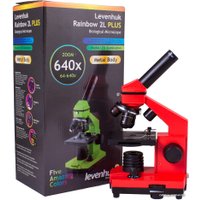 Детский микроскоп Levenhuk Rainbow 2L Plus (апельсин) 69045