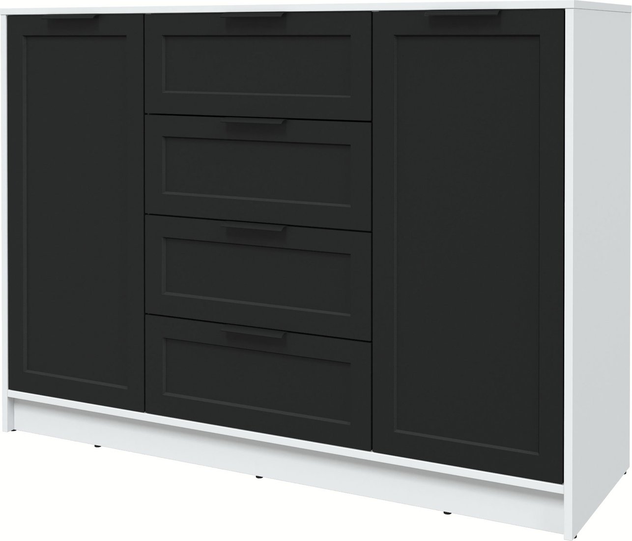 

Тумба Интерлиния Концепт Тренд КТ-Т140 (белый платинум/черный)