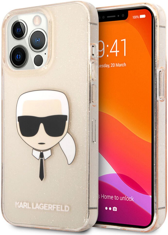 

Чехол для телефона CG Mobile Karl Lagerfeld для iPhone 13 Pro Max KLHCP13XKHTUGLGO