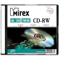 CD-RW диск Mirex 700Mb 12х UL121002A8S (1 шт.)