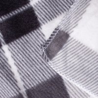 Плед Casa Conforte London 130x170 6154465 (черный)