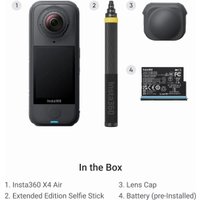 Экшен-камера Insta360 X4 Air No Drone No Problem Bundle (черный)