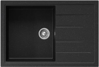 Кухонная мойка Teymi Hanna 75x50 T120113 (черный матовый)