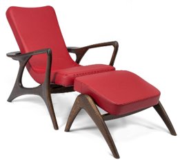

Интерьерное кресло Артсквер Rivera Collection с подставкой (sirocco+натуральная кожа)