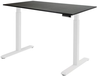 Стол с регулировкой высоты ErgoSmart Electric Desk 1380x800x18 мм (дуб мореный/белый)
