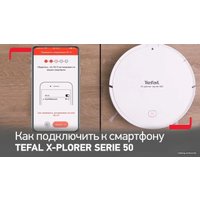 Робот-пылесос Tefal X-plorer Serie 50 RG7387WH