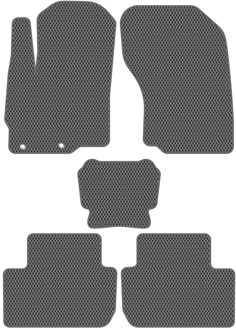 

Комплект ковриков для авто Alicosta Mitsubishi Outlander III (suv / GFOW, GFOW,GGOW) 2012 - Н.В. (серый, ромб)