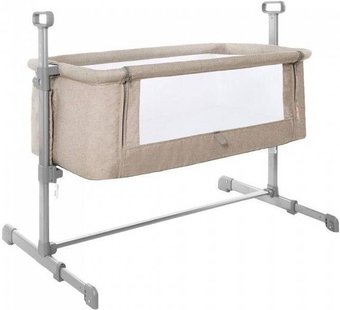 Приставная детская кроватка Carrello Luna (sand beige)