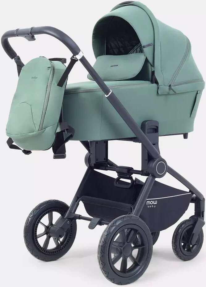 

Универсальная коляска MOWbaby Zoom air RA087 (3 в 1, olive)