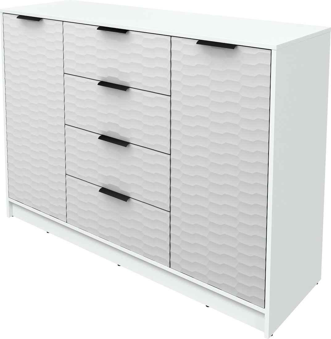 

Тумба Интерлиния Концепт Зодиак КТ-Т140 (белый платинум/грей)