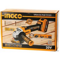 Угловая шлифмашина Ingco Industrial CAGLI201158 (без АКБ) в Могилеве
