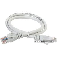 Кабель ITK RJ45 - RJ45 PC01-C5EU-10M (1 м, серый)