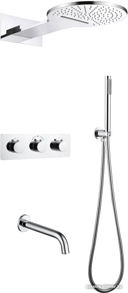 Душевая система  Abber Wasser Kreis AF8150 (хром)