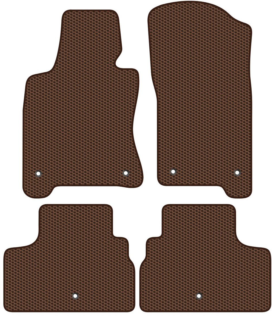 

Комплект ковриков для авто Alicosta Infiniti Q50 (седан) 2017 - Н.В. (коричневый, сота)