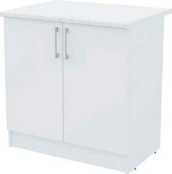 Шкаф напольный Горизонт Настя 800 (белый)