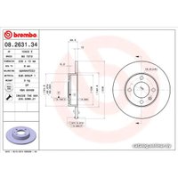  Brembo 08263134