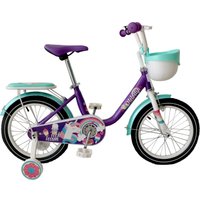 Детский велосипед Tech Team Melody 16 NN013862 (бирюзовый/фиолетовый, разобранный)