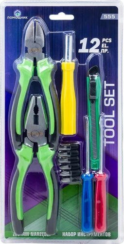 Набор домашнего мастера Помощник 555 (12 предметов)