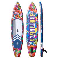 Сапборд Skatinger Graffiti Red