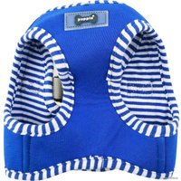 Шлейка-жилетка Puppia Naunet PASA-HB1607-RB-L (голубая)