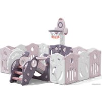 Игровой манеж UNIX kids SUPREME Space 160x160 Rose