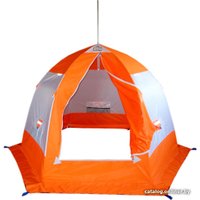 Палатка для зимней рыбалки Пингвин 3 (белый/оранжевый)