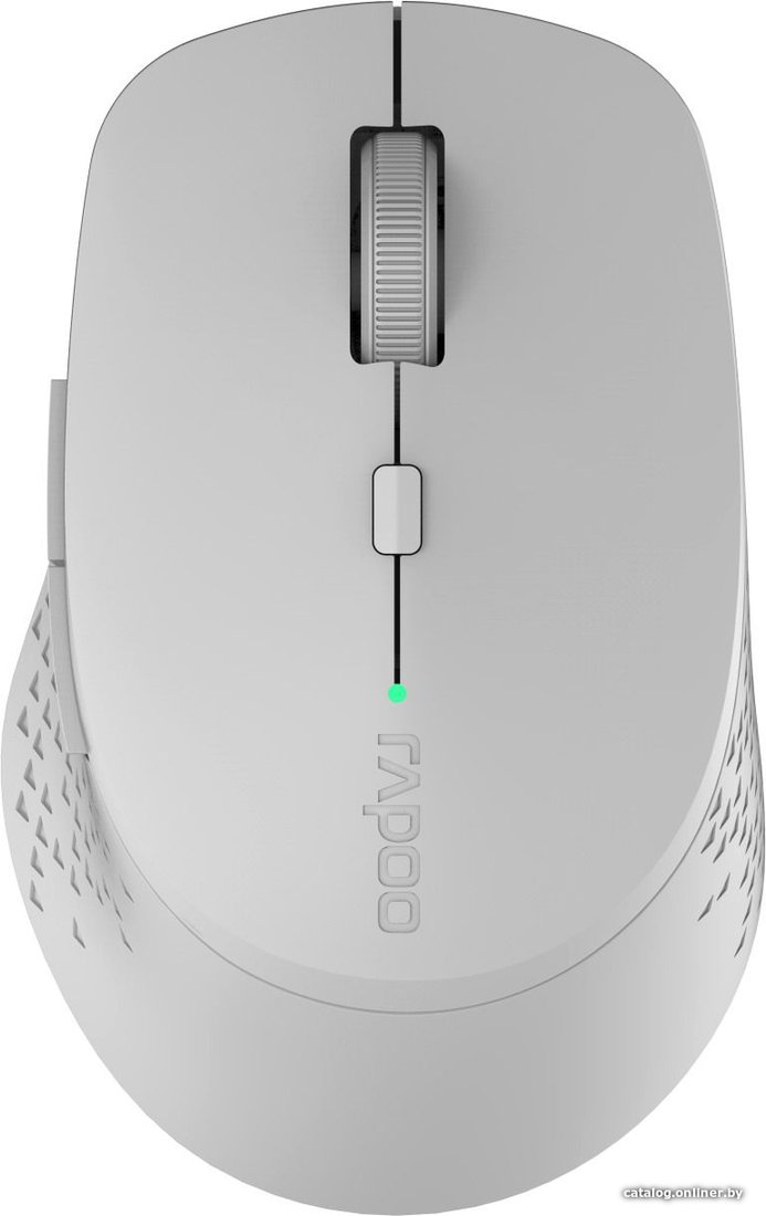Мышь Rapoo M300 Silent Wireless (светло-серый)