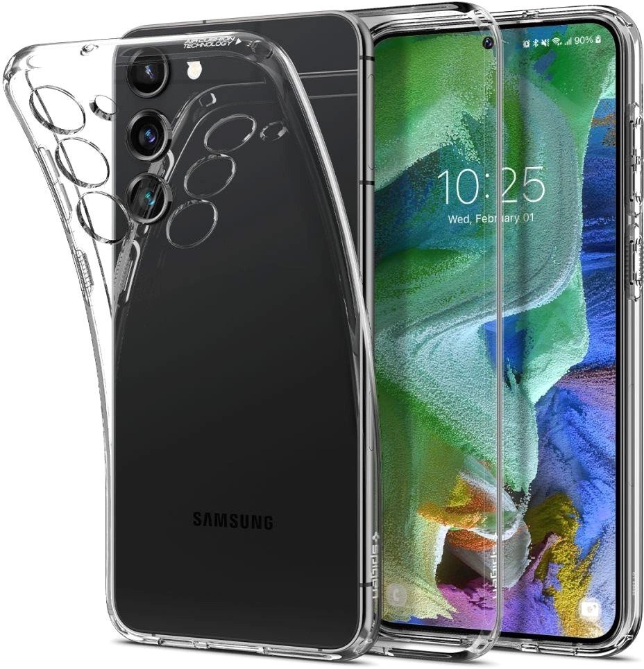 

Чехол для телефона Spigen Liquid Crystal для Galaxy S23 Plus ACS05662 (прозрачный)