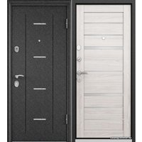 Металлическая дверь Torex Дельта MP-29 205x96 (черный/ ясень светлый, левый)