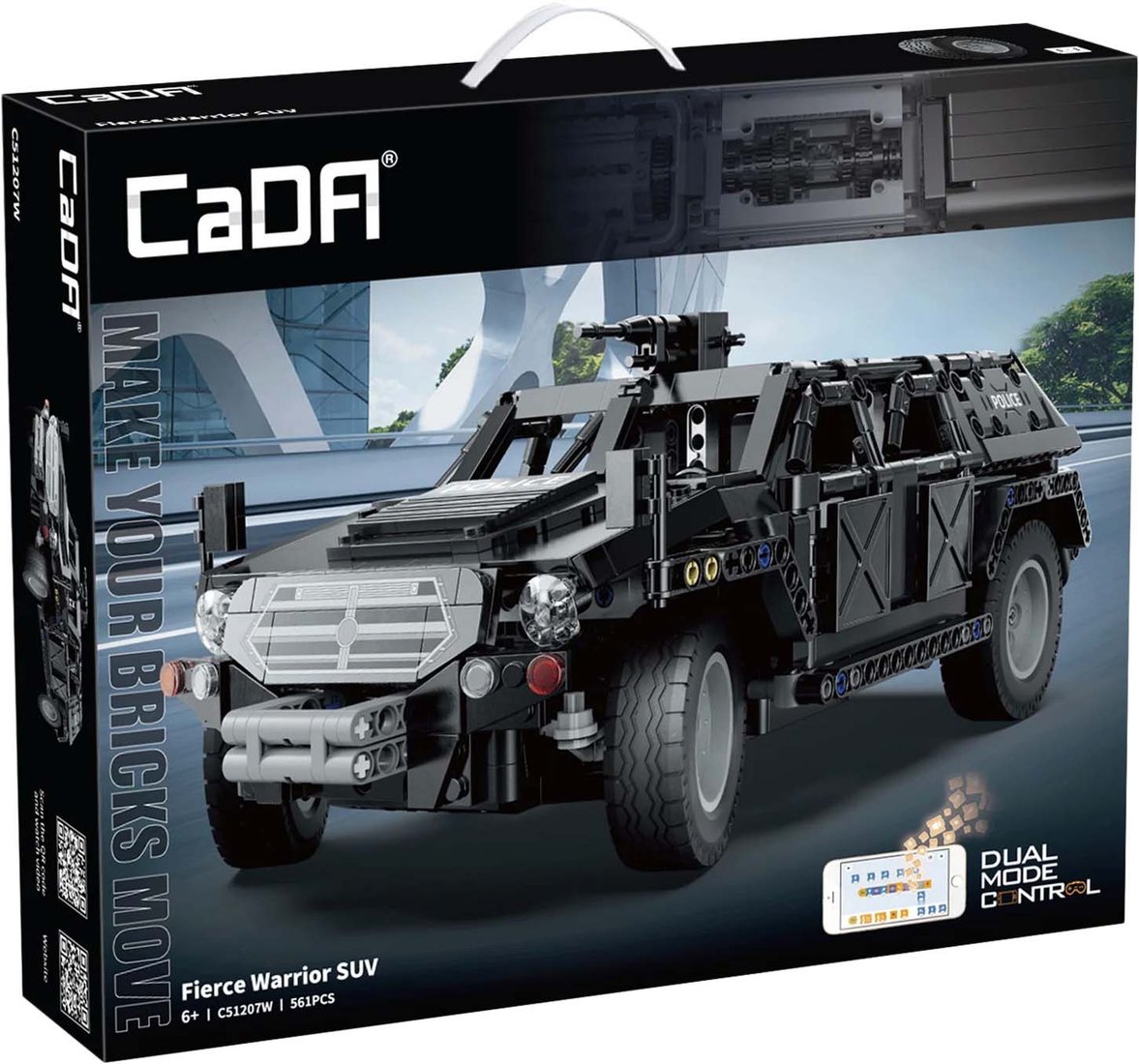 

Конструктор CaDa SWAT Truck C51207W