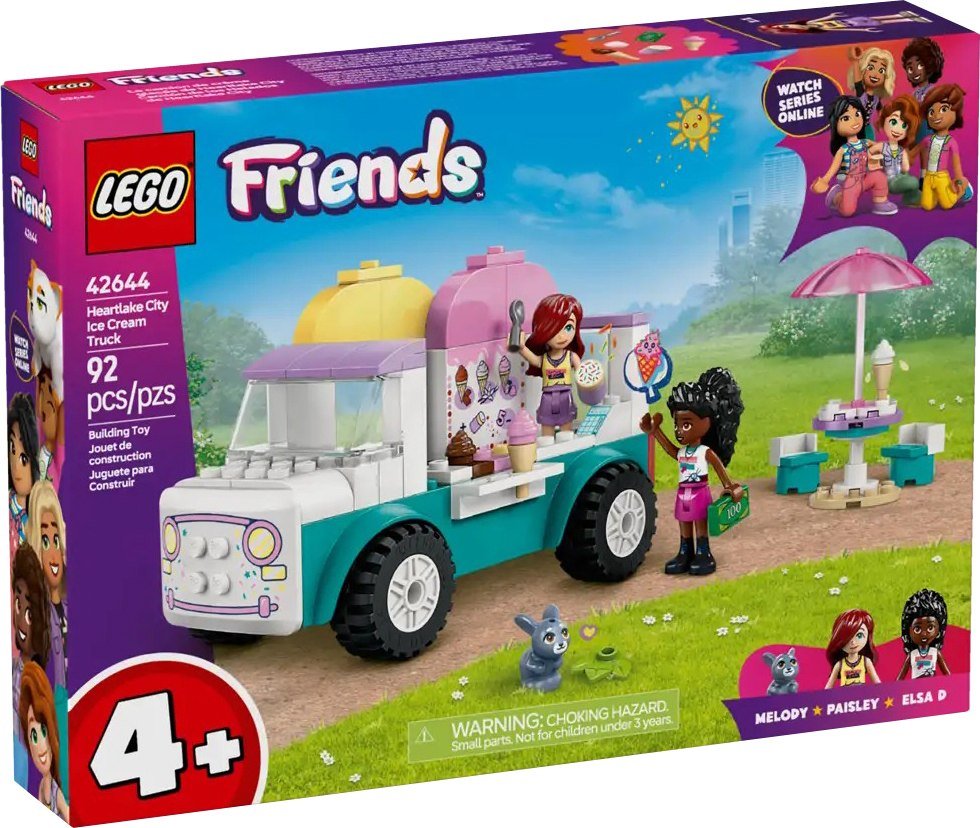 

Конструктор LEGO Friends 42644 Грузовик с мороженым в Хартлейк-сити