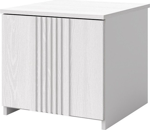 

Тумба КМК Мебель Харди КМК 0965.22-01 (белый текстурный/М3 ясень белый текстурный)