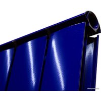 Дизайн-радиатор Silver S 1800 (4 секции, синий глянец)