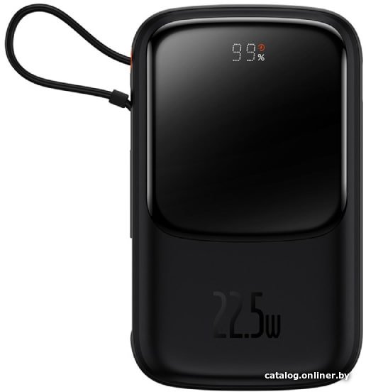 Внешний аккумулятор Baseus Qpow Pro Digital Display Fast Charge 10000mAh (черный)