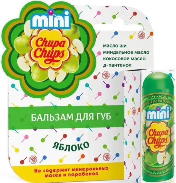 

Chupa Chups Бальзам для губ Яблоко (3.8 г)