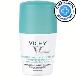 

Vichy Дезодорант шариковый против избыточного потоотделения 48 ч 50 мл