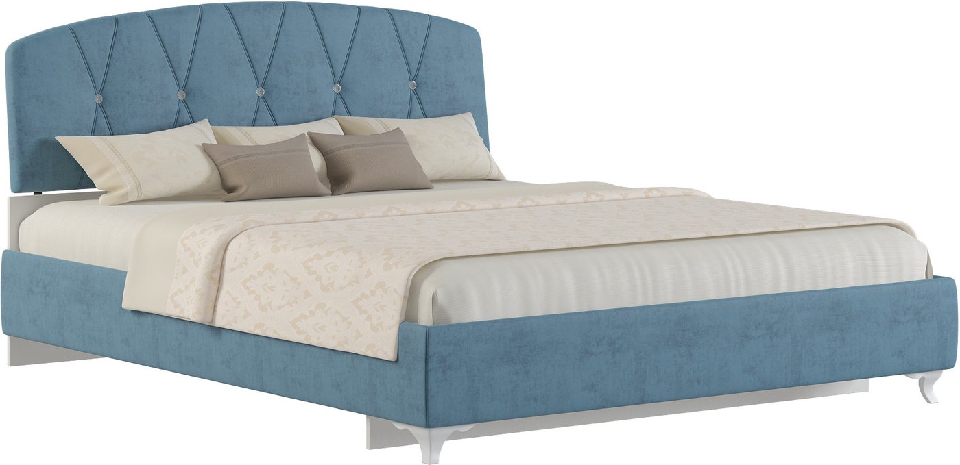 

Кровать Genesis Мебель Adelina 160x200 (ажур 38 бирюза)