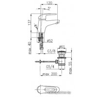 Смеситель Armatura Albit 4602-815-00