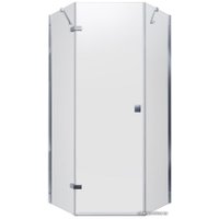 Душевой уголок Triton Сигма Хром А1 90х90 без поддона (прозрачное стекло)